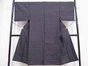 平和屋着物■男性 紬 横段文 逸品 DAAA6936ya