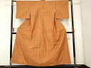 平和屋着物■上質な紬 変わり縞 正絹 逸品 AAAJ7143Acs