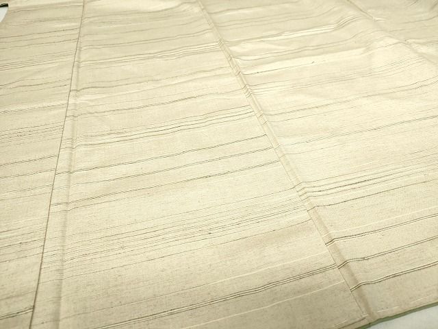 平和屋着物■上質な紬 横段文 逸品 DAAG9536op