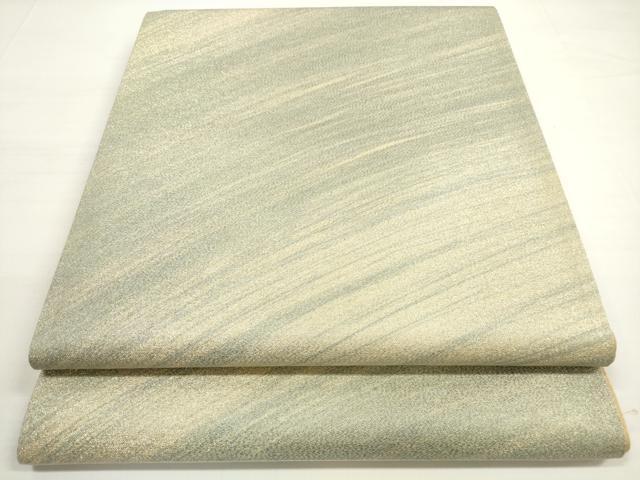 平和屋着物◎西陣　全通柄袋帯　霞文　金糸　正絹　逸品　DABC5524xg
