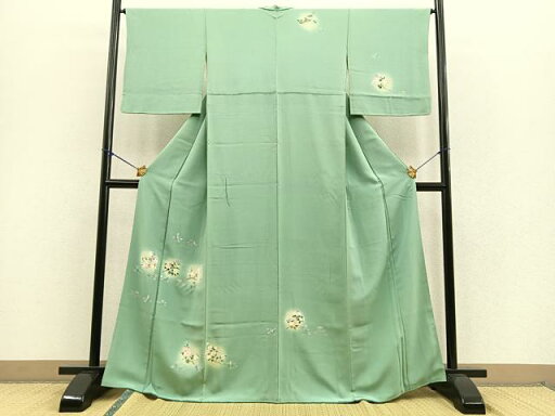 平和屋着物●訪問着 花鳥文 暈し染め 正絹 逸品 BAAQ6434ph 平和屋着物●訪問着 花鳥文 暈し染め 正絹 逸品 BAAQ6434ph