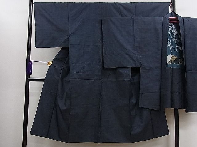 平和屋着物■男性 本場大島紬 アンサンブル 100亀甲 逸品 CAAC9996ze