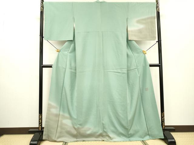 平和屋着物▼染色工芸作家　本郷葵虹　訪問着　霞文　暈し染　正絹　逸品　DABC6741fe