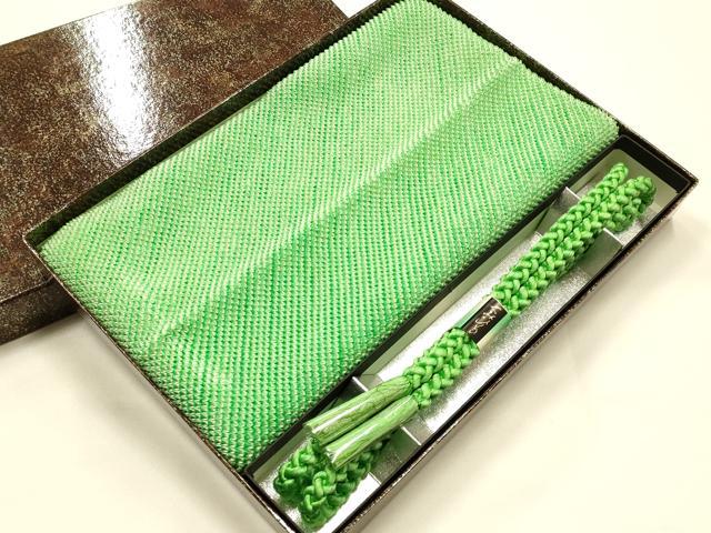 平和屋着物●和装小物　帯締め・帯揚げセット　丸組　総絞り　逸品　未使用　AABJ5969ay