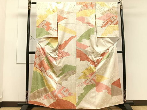 平和屋着物■訪問着 絞り 吉祥文 金彩 正絹 逸品 CAAO3554ua 平和屋着物■訪問着 絞り 吉祥文 金彩 正絹 逸品 CAAO3554ua