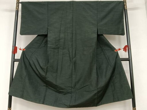 平和屋着物■男性 紬 色無地 黒紅色 正絹 逸品 AAAT0396zg 平和屋着物■男性 紬 色無地 黒紅色 正絹 逸品 AAAT0396zg