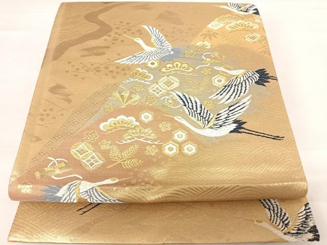 楽天市場】六通 鶴 袋帯の通販