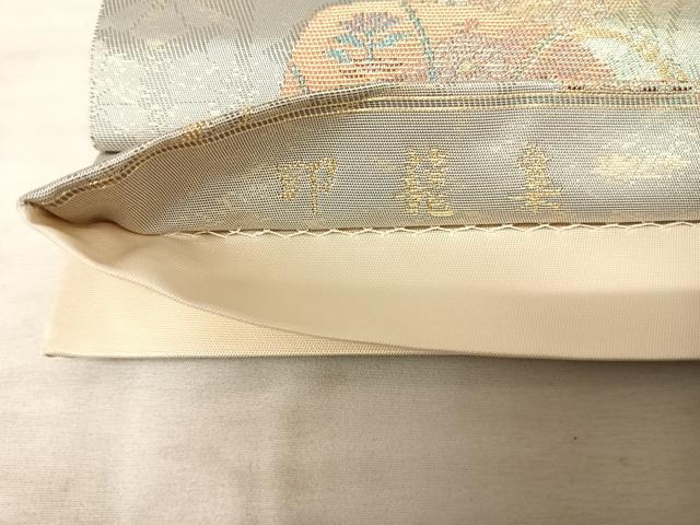 平和屋着物◎六通柄袋帯　印籠集　金糸　引箔　正絹　逸品　AAAT6085yx