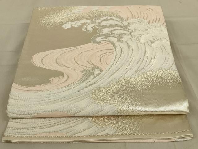 ■■■　サイズ　■■■ 長さ 430cm 幅 31cm程 ■■■　商品詳細　■■■ 【正絹・未使用】 詳細に関しましては、画像をご確認ください。 大変上質な逸品になります。 お安く出品致しますので、是非この機会にいかがでしょうか？ ■■■　...