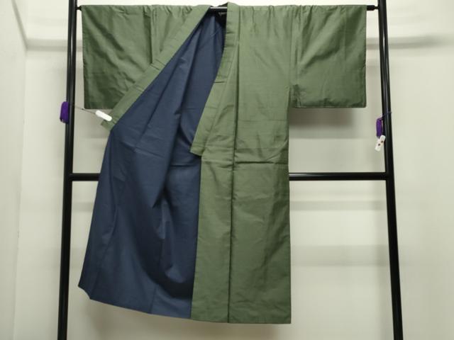 平和屋着物●男性　本場大島紬　アンサンブル　80亀甲　総詰め　正絹　逸品　CABD9081gh 2