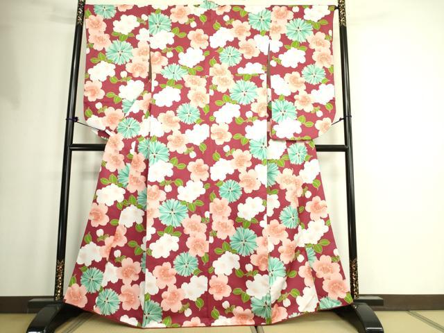 平和屋着物●ファッションブランド　hiromichi nakano　ヒロミチナカノ　小振袖　二尺袖　草花文　黒地　洗える着物　AABG6687cs 楽天市場】ヒロミチ ナカノ 着物の通販