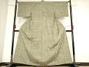 平和屋着物■上質な紬 縞 正絹 逸品 AAAK2667Abw