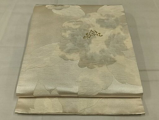 平和屋着物◎六通柄袋帯 大牡丹文 金糸 正絹 逸品 AAAJ9535Bnf 平和屋着物◎六通柄袋帯 大牡丹文 金糸 正絹 逸品 AAAJ9535Bnf