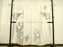 平和屋着物*夏物 訪問着 絽 手描き 草花文 暈し染め 正絹 逸品 DAAU3527du