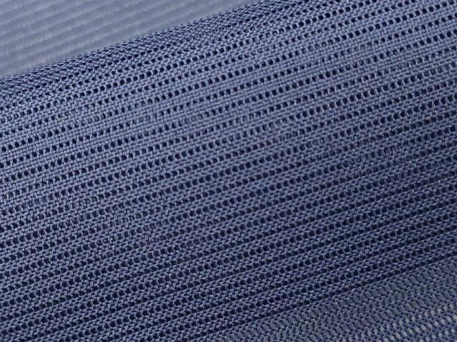 平和屋着物＊夏物 色無地 絽 紺青色 洗える着物 CAAR9646ev