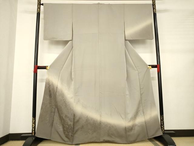Uramono - 平和屋着物●訪問着　樹林地紋　寿光織　暈し染め　正絹　逸品　AABB7286ck