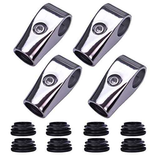 heizi パイプ ジョイント 25mm T字 継ぎ手 4個セット アルミ メタル ラック 棚 組み立て 固定 DIY (T字 4個セット)