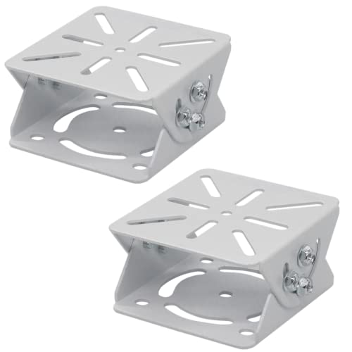 heizi CCTV 防犯カメラ ブラケット 2個セット 監視カメラ 取り付け ベース 取付金具 ハウジング 固定用..