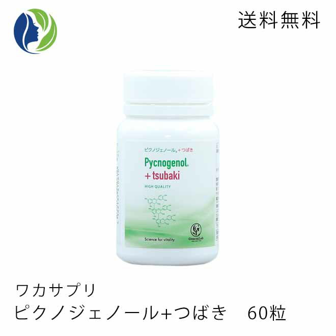 ブランド ワカサプリ 製品名 （内容量）/名称 ピクノジェノール＋つばき　60粒（1粒重量419mg、1粒内容量260mg ）（約1ヶ月分）／フランス海岸松樹皮エキス含有食品 製品のこだわり ・カプセル1つにつき50mgの高配合 ・肥料や農薬などを一切使用しないフランス海岸松の樹皮 ・伊豆大島産のツバキ ・植物性ソフトカプセル「Vegicaps」を使用 ・健康補助食品GMP認定工場で製造 原材料名 椿油 、デンプン、フランス海岸松樹皮エキス、 グリセリン、ゲル化剤（カラギナン）、ミツロウ、デュナリエラカロテン、カラメル色素、ビタミンD 栄養成分 ※1粒中（419mg）被包材を含む エネルギー：2.64kcal / たんぱく質：0.00g / 脂質：0.21g / 炭水化物：0.18g / ナトリウム：1.00mg / ビタミンD：2.50μg / フランス海岸松樹皮エキス（ピクノジェノール）：50.0mg / 椿油：180.0mg お召し上がり方 食品として1日あたり2粒を目安に水または ぬるま湯などと共に お召し上がりください。 原材料をご参照の上、食品アレルギーのある方はお召し上がりにならないでください。 保存方法 常温暗所に保存してください。 区分/原産国 健康補助食品/日本 販売元 株式会社 分子生理化学研究所 広告文責 Helena's Garden株式会社（ヘレナズガーデン）／連絡先：0776-26-6656