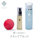 正規販売店《即納》【送料無料】miyabi雅スキンケアセット ソープ110g Nローション120ml Nセラム30ml 【雅ソープ スキンピールバー AHA 石...