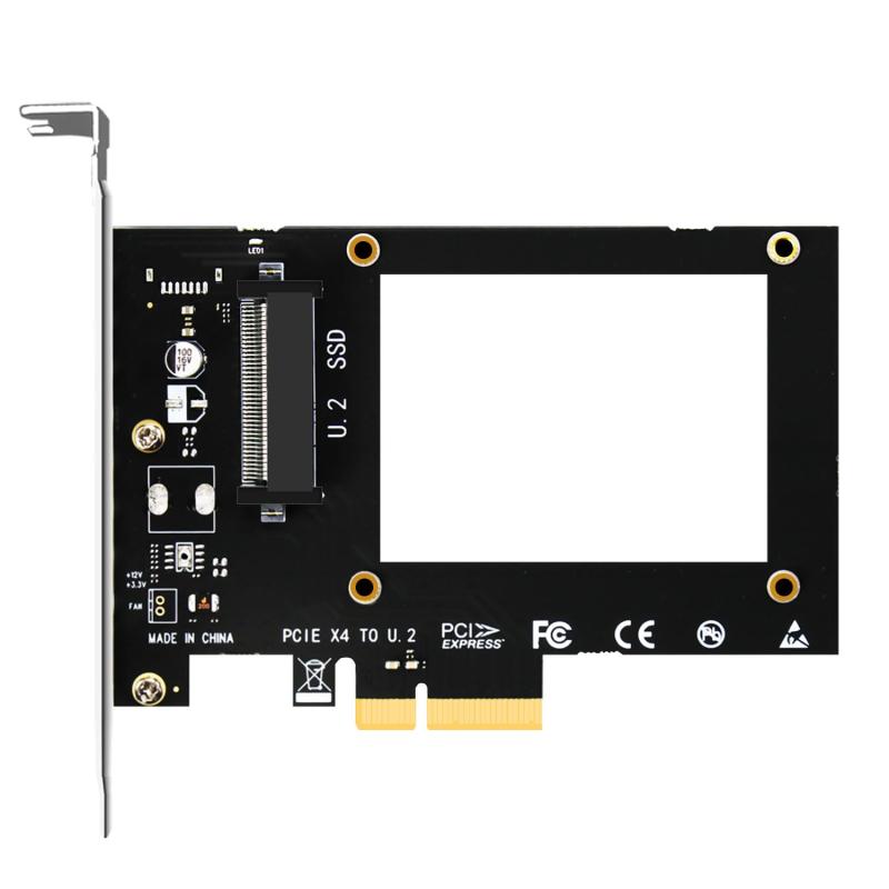 GLOTRENDS U.2 (SFF-8639) PCIe NVMe 4.0/3.0 ϊA_v^[J[hAU.2 PCIe SSD pAPCI-E GEN4 tXs[h AfXNgbvPC̃CXg[