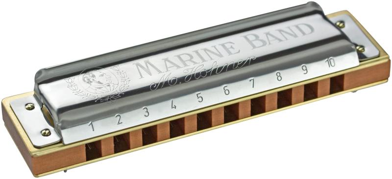 HOHNER Marine Band 1896 マリンバンド 10ホールハーモニカ 【国内正規品】 ブルースハープ・タイプ