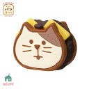 【7/15日10%OFFクーポン】コンコンブル ねこパンサンド あんバター | まったりパンまつり やまねこベーカリー 2024 秋 デコレ マスコット DECOLE concombre インテリア 小物 置物 雑貨 アポン