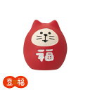 【10/10日5%OFFクーポン】コンコンブル 新作 福猫だるま | FUKU福MONO 豆福 2025 冬 縁起物 開運招福 デコレ マスコット DECOLE...