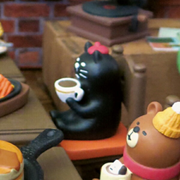 デコレ コンコンブル 純喫茶コンブル 黒猫コーヒー
