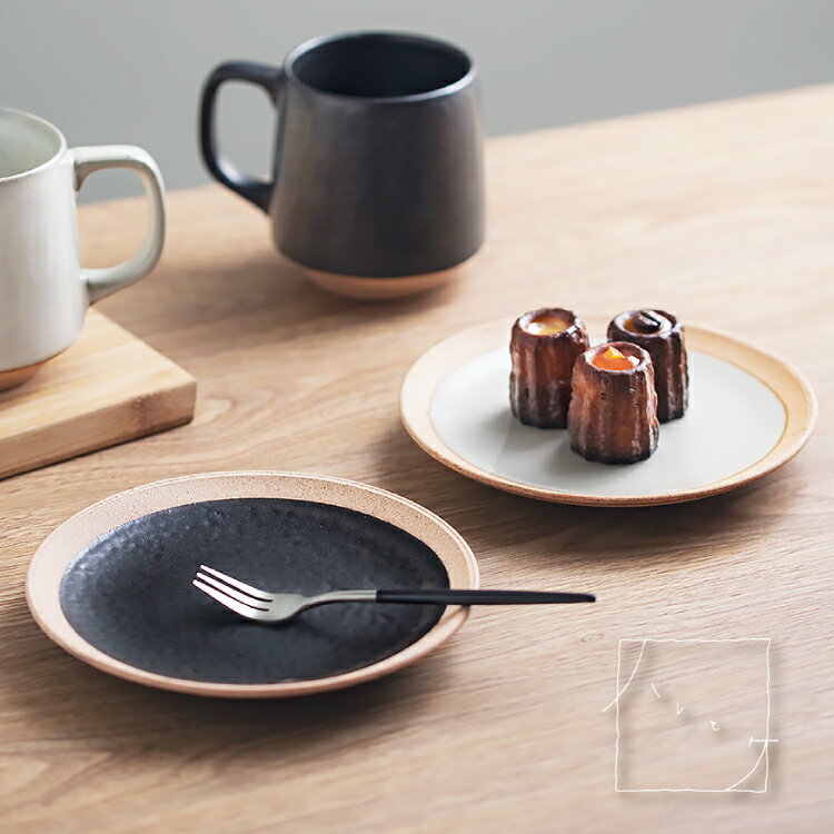 【お買い物マラソンクーポン】食器 プレート / ハレとケ 美濃焼 赤土プレート 15cm 全2色 / お皿 器 取皿 陶器 赤土 食洗機対応 ホワイト ブラック 直径15×高さ1.8cm 190g シンプル おしゃれ おもてなし BOX入り 贈り物 ギフト