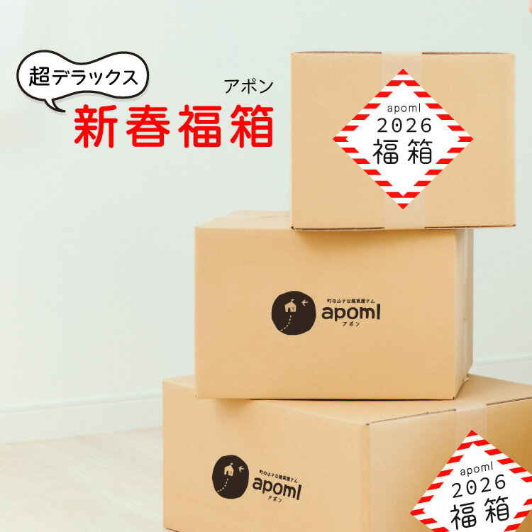 【DX新春福箱2026年】福袋 お楽しみ袋 Happy Bag 家族構成に配慮 豪華 生活雑貨 キッ ...