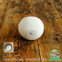 【300円クーポン-5/6まで】猫 おもちゃ ぬいぐるみ 【 necono snowball 〜雪玉〜 CN(オーガニックキャットニップ入り) 】手作り 安心安...