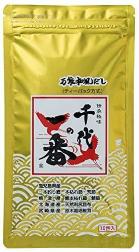 千代の一番万能和風だし10包入【ティーパック方式／チャック付】