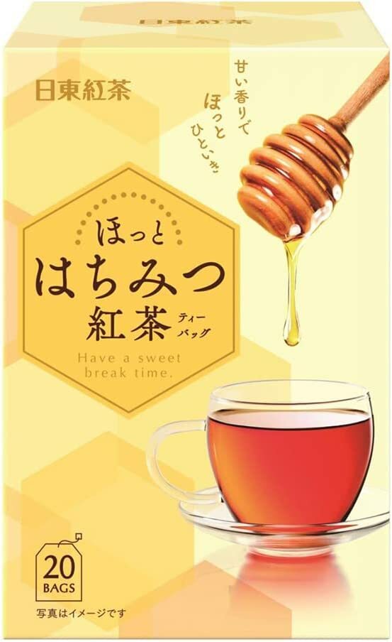 三井農林 日東紅茶 はちみつ紅茶ティーバッグ 20袋入×2のサムネイル