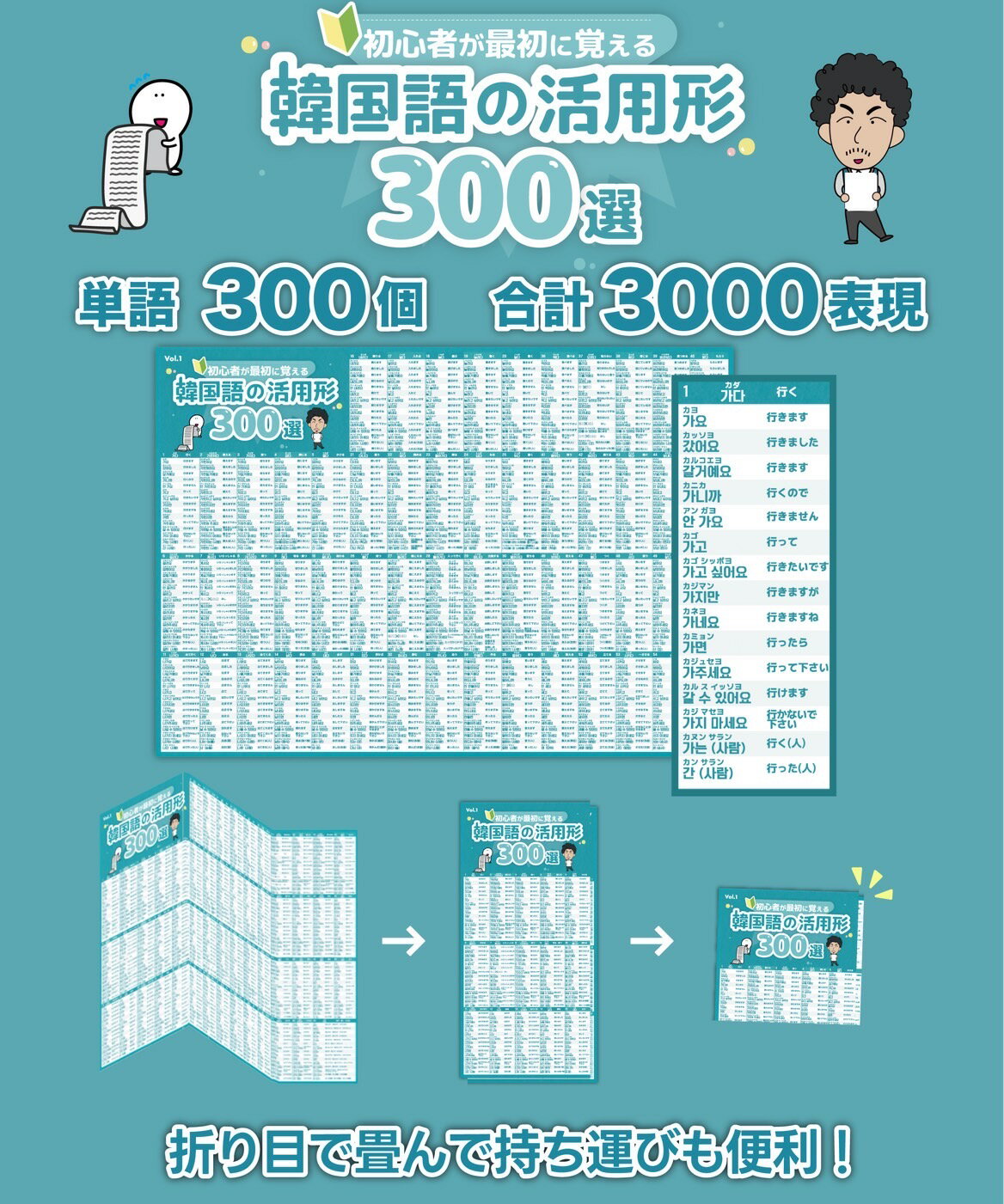 初心者が最初に覚える 韓国語の活用形 300選...の紹介画像3