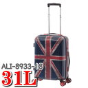 Ali A.L.I アジアラゲージ スーツケース ユニオンジャック ユニオン ジャック UNION JACK スーツ ケース キャリー バッグ キャリーケース アジア・ラゲージ アジア ラゲージ ALIスーツケース ALI ALI-8933-18 31L アジアラゲージスーツケース イギリス 旅行(4)