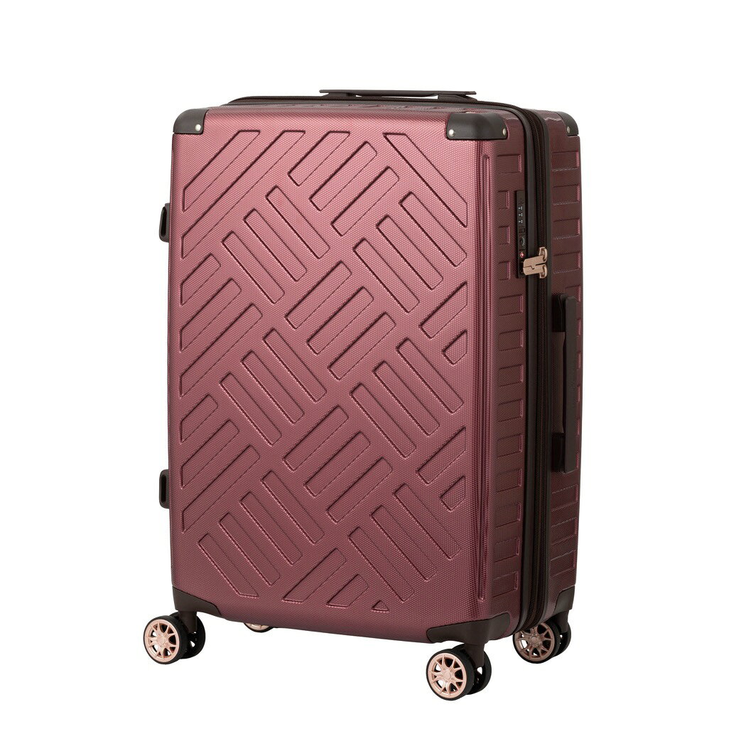 ハローネットワークのレジェンドウォーカー スーツケース デック ジッパー プラス 5514 スーツ ケース Legend Walker DECK ZIPPER PLUS 5514-59 64L スーツ ケース キャリー バッグ ティーアンドエス T＆S レジェンドウォーカースーツケース 旅行 トラベル キャリーバッグ キャリーケース｜アングル2