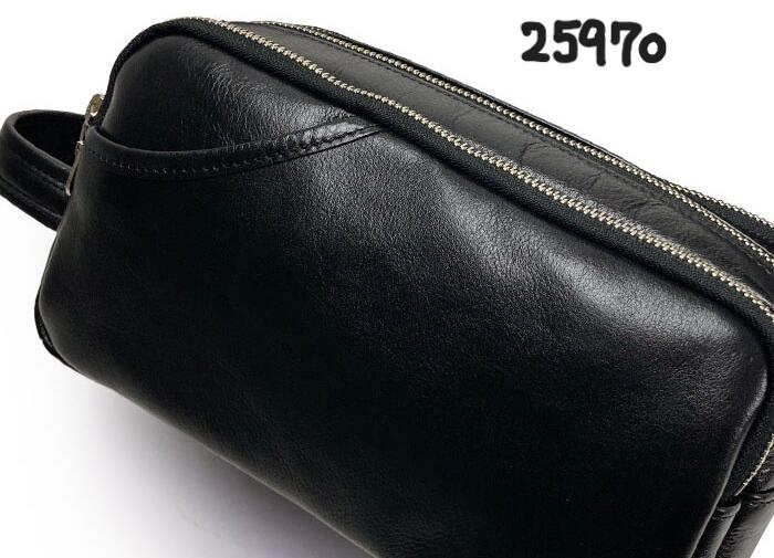 Rakuten - セカンドバッグ レザー 素材 牛革 本革 メンズ セカンドポーチ フォーマルバッグ サドル バッグ SADDLE 25970 25cm 平野鞄 日本製 国産 豊岡 豊岡製鞄 かばん