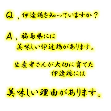 伊達鶏質問