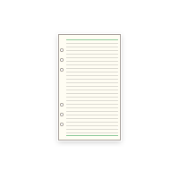 【メール便対応】DR276レイメイ ダ・ヴィンチリフィル 聖書サイズ横罫ノート（5.0mm罫）