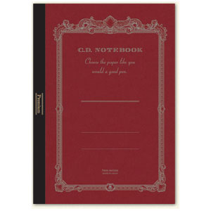 【メール便対応/1冊まで】CDS150Sアピカ プレミアムCDノート A4判 方眼罫 紳士なノート 文具女子博