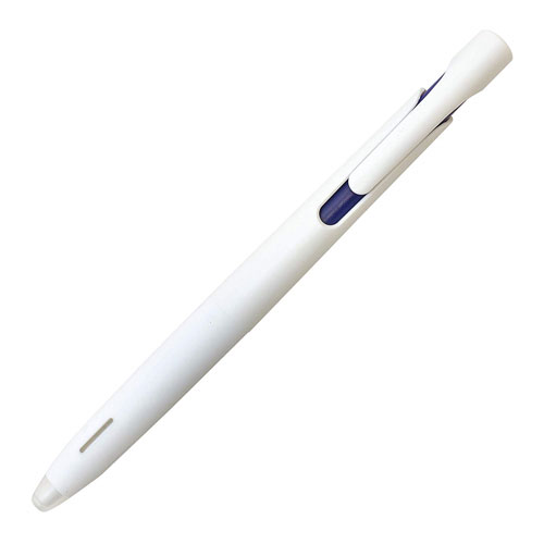 Rakuten - 【メール便対応可能】BAS88-BLゼブラ エマルジョンボールペン ブレン 0.5mm白［インク色：青］