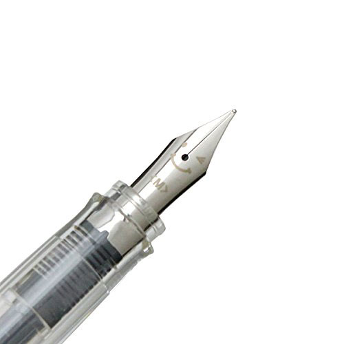 【メール便対応】FKA-1SR-SLFパイロット 万年筆 カクノ白軸 F（細字）ソフトブルー えがおのマーク 文具女子博 hellobungu-10008669 オフィス・エクスプレス サンプル画像3