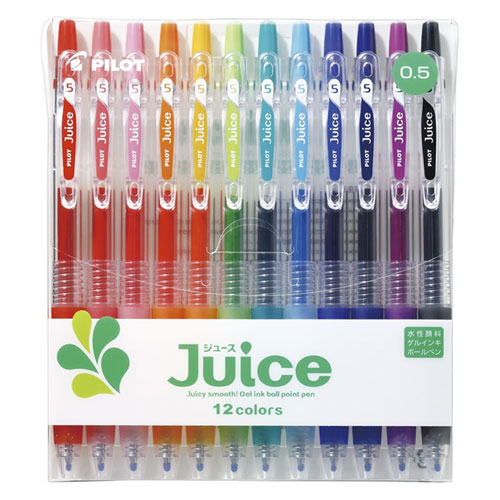 【メール便対応/2個まで】LJU120EF-12Cパイロット ジュース05(極細) 12色セット