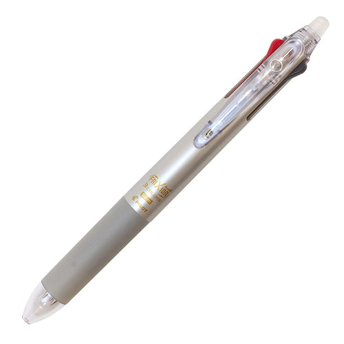 【メール便対応】LKFBS60UF-S パイロット 多色ボールペン フリクションボール3 スリム 0.38mmシルバー