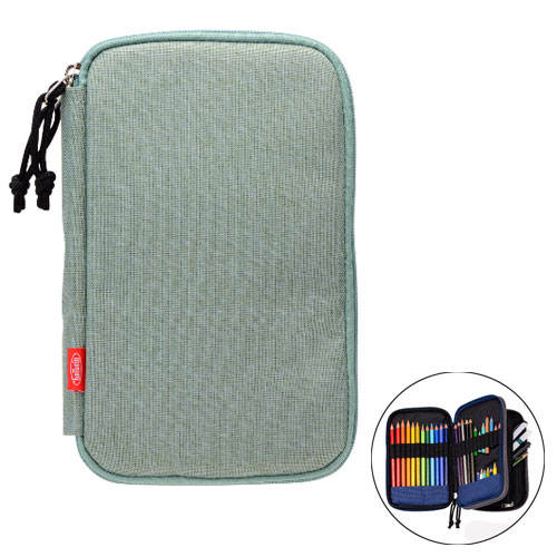 【お取り寄せ】【メール便不可】HCP-04ホルベイン画材 色鉛筆ポーチチョコミント