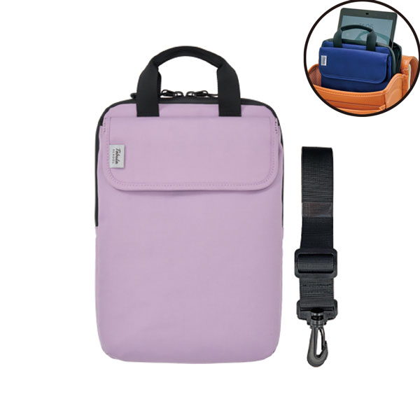 【売れ筋】【メール便不可】MT008PUクツワ タブラスクール はっ水 Mサイズライラックタブレット用 パソコン用ケース 収納 学校