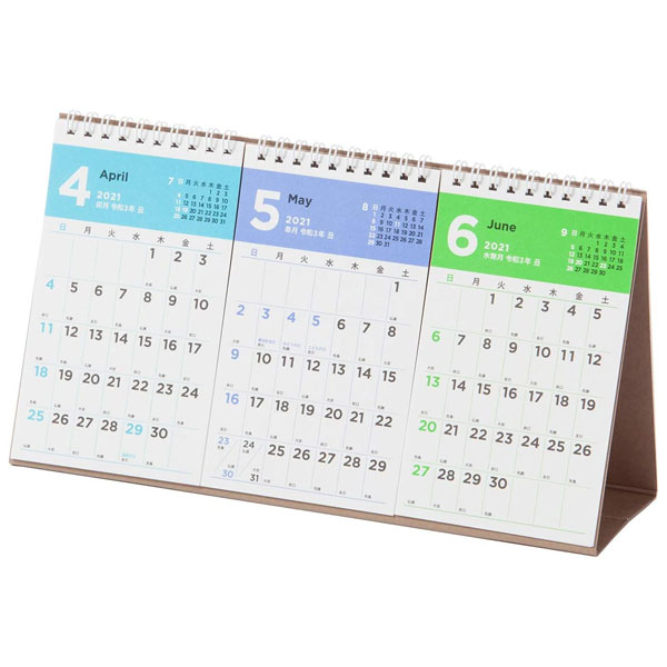 【メール便対応】日本能率協会 2021年版 NOLTYカレンダー卓上52 A5変型サイズ C250