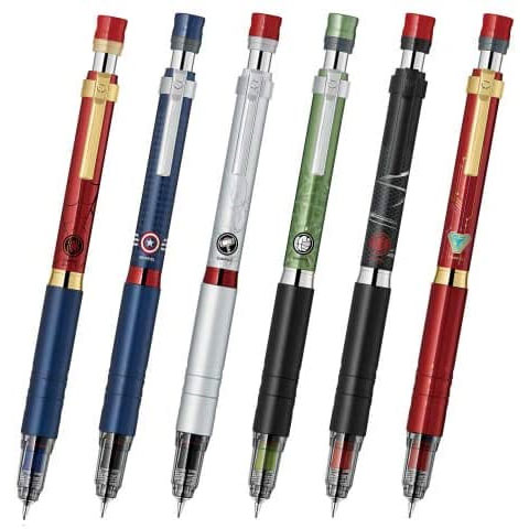 【数量限定】【メール便対応】ゼブラ デルガード Type-Lx マーベルキャプテン・アメリカ P-MA86-MV2-CA 0.5mm