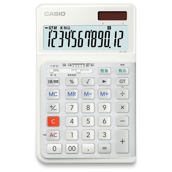 【送料無料】カシオ 人間工学電卓 ジャストタイ...の紹介画像2